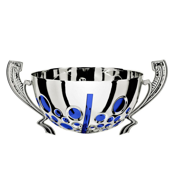 Immagine di MEZZA SFERA LUNA SILVER-BLUE D. 100 LINEARE