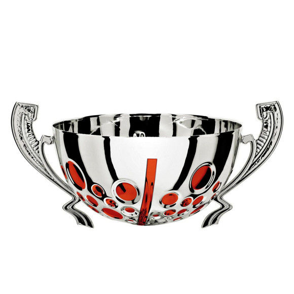 Immagine di MEZZA SFERA LUNA SILVER-RED D. 180 LINEARE
