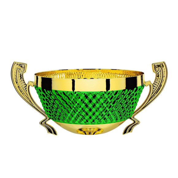 Immagine di MEZZA SFERA PALLINI GOLD-GREEN D. 120 LINEARE