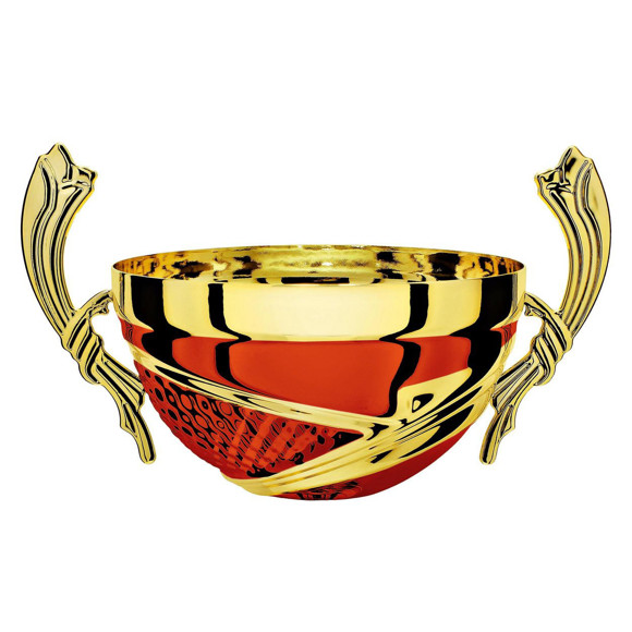 Immagine di MEZZA SFERA BERRETTO GOLD-RED D. 140 CORNUCOPIA