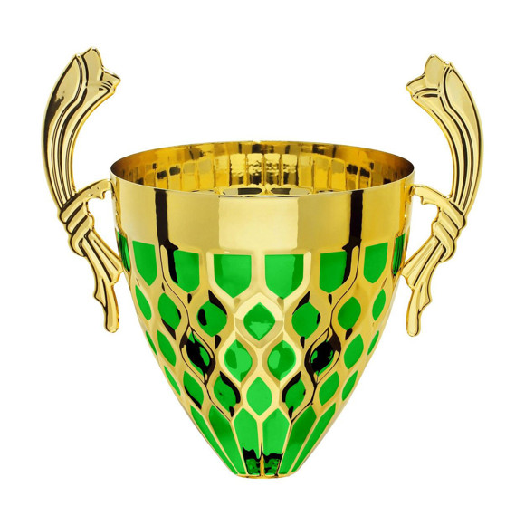 Immagine di CONO RETE GOLD-GREEN D. 140 CORNUCOPIA