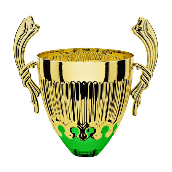 Immagine di CONO MERLETTO GOLD-GREEN D. 160 CORNUCOPIA